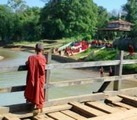 Local Monks in the Village